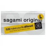 Sagami Original 0.02 L - ultravékony óvszer (58 mm, 12 db)
