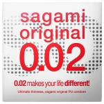 Sagami Original 0,02 - óvszer - 55 mm (1 db)