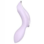 Satisfyer Curvy Trinity 2 - léghullámos 2in1 vibrátor (lila)