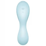 Satisfyer Curvy Trinity 5+ - App-vezérelt 2in1 vibrátor (kék)