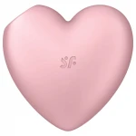 Satisfyer Cutie Heart - akkus léghullámos csikló vibrátor (pink)