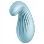 Satisfyer Dipping Delight - akkus csikló vibrátor, csiklóizgató (kék)