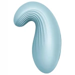 Satisfyer Dipping Delight - akkus csikló vibrátor, csiklóizgató (kék)