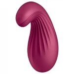 Satisfyer Dipping Delight - akkus csikló vibrátor, csiklóizgató (piros)