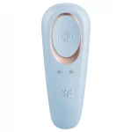Satisfyer Double Classic - akkus párvibrátor (kék)