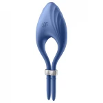 Satisfyer Duelist - akkus vibrációs péniszgyűrű (kék)