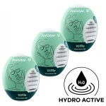 Satisfyer Egg Riffle - tojás maszturbátor szett férfiaknak (3 db)
