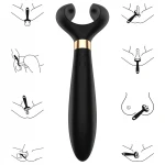Satisfyer Endless Fun - akkus, vízálló párvibrátor (fekete)