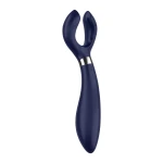 Satisfyer Endless Fun - akkus, vízálló párvibrátor (kék)