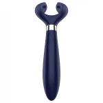 Satisfyer Endless Fun - akkus, vízálló párvibrátor (kék)
