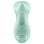 Satisfyer Exciterrr - forgó gyöngyös csikló vibrátor, csiklóizgató (zöld)