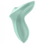 Satisfyer Exciterrr - forgó gyöngyös csikló vibrátor, csiklóizgató (zöld)