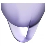 Satisfyer Feel Confident - menstruációs kehely szett (lila)