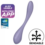 Satisfyer G-spot Flex 5 - App-vezérelt G-pont vibrátor (lila)