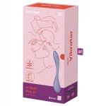 Satisfyer G-spot Flex 5 - App-vezérelt G-pont vibrátor (lila)