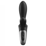 Satisfyer Heat Climax+ - app-vezérelt melegítő anál vibrátor (fekete)