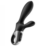 Satisfyer Heat Climax+ - app-vezérelt melegítő anál vibrátor (fekete)