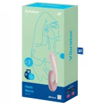 Satisfyer Heat Wave - App-vezérelt melegítő vibrátor (bézs)