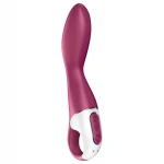 Satisfyer Heated Thrill - App-vezérelt melegítő vibrátor (piros)