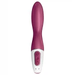 Satisfyer Heated Thrill - App-vezérelt melegítő vibrátor (piros)