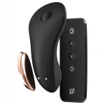 Satisfyer Little Secret - app-vezérelt csiklóvibrátor, csiklóizgató (fekete)