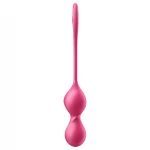 Satisfyer Love Birds 2 - App-vezérelt vibrációs gésagolyó (pink)