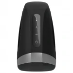 Satisfyer Men Heat Vibration - melegítős makkvibrátor (fekete)