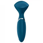 Satisfyer Mini Wand-er - vízálló masszírozó vibrátor (kék)
