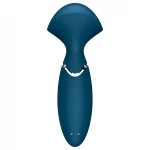 Satisfyer Mini Wand-er - vízálló masszírozó vibrátor (kék)