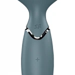 Satisfyer Mini Wand-er - akkus masszírozó vibrátor (szürke)