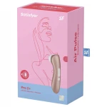 Satisfyer Pro 2+ - akkus csiklóizgató vibrátor (barna)