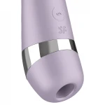 Satisfyer Pro 3+ Battery - léghullámos csiklóizgató vibrátor (lila)