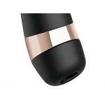 Satisfyer Pro 3+ - léghullámos, vízálló, akkus csiklóizgató vibrátor (fekete)