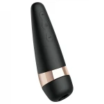 Satisfyer Pro 3+ - léghullámos, vízálló, akkus csiklóizgató vibrátor (fekete)