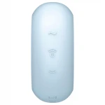 Satisfyer Pro To Go 3 - akkus, léghullámos csiklóizgató (kék)