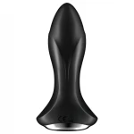 Satisfyer Rotator Plug 1 - gyöngyös anál vibrátor (fekete)