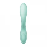 Satisfyer Rrrolling - mozgó golyós G-pont vibrátor (menta)
