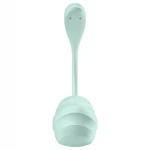 Satisfyer Smooth Petal - hordható app-vezérelt vibrotojás (zöld)
