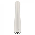 Satisfyer Spinning G-Spot 1 - forgó fejes G-pont vibrátor (bézs)