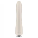 Satisfyer Spinning Vibe 1 - forgó fejes G-pont vibrátor (bézs)