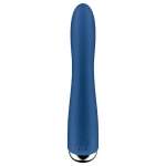 Satisfyer Spinning Vibe 1 - forgó fejes G-pont vibrátor (kék)