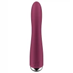 Satisfyer Spinning Vibe 1 - forgó fejes, akkus G-pont vibrátor (piros)