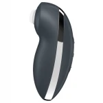 Satisfyer Tap & Climax 2 - 2in1 csikló vibrátor, csiklóizgató (szürke)