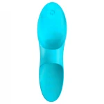 Satisfyer Teaser - akkus, vízálló ujjvibrátor (türkiz)