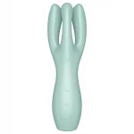 Satisfyer Threesome 3 - akkus csikló vibrátor, csiklóizgató (menta)