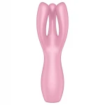 Satisfyer Threesome 3 - akkus csikló vibrátor, csiklóizgató (pink)