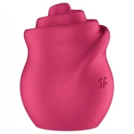Satisfyer Tongue Twister - forgó nyelves csiklóizgató vibrátor (piros)