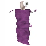 Satisfyer Treasure Bag L - diszkrét szexjáték tároló táska - közepes (lila)