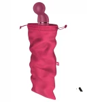 Satisfyer Treasure Bag XL - diszkrét szexjáték tároló táska (pink)