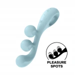Satisfyer Tri Ball 2 - multifunkciós vibrátor (menta)